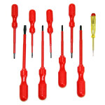 Elektriker-Schraubendreher-Satz, 9-teilig, bis 1000 V nach VDE/IEC60900:2004