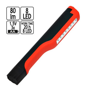 Inspektions-LED-Stiftlicht, Leuchte, Werkstattlampe mit Magnet