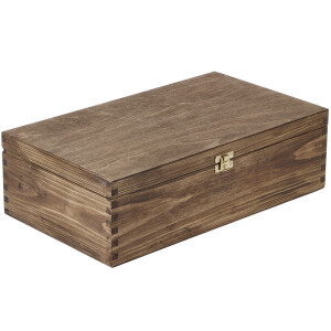 Holzkiste für 2 Flaschen, Flaschenkiste aus Holz,...