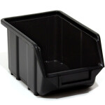 Handwerkerkiste 3,5 Liter Industrie-Stapelbox Schwarz