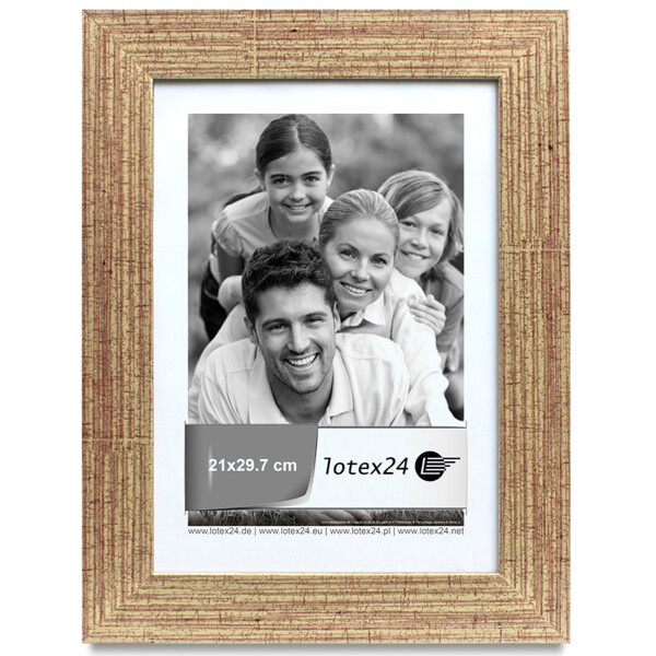 Bilderrahmen 21 × 30 cm Wandrahmen, Rückenlader, horizontal und vertikal