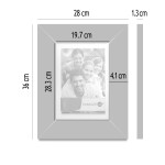 Bilderrahmen 21 × 30 cm Wandrahmen, Rückenlader, horizontal und vertikal