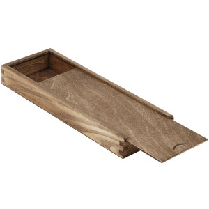 Geschenkschachtel, Uhrenbox, Holzkiste mit Schiebedeckel