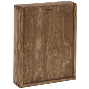 Fotokiste, Kiste für Fotos, Aufbewahrungskiste aus Holz 25,5 x 19,5 cm