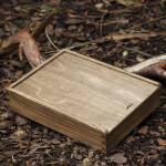 Fotokiste, Kiste für Fotos, Aufbewahrungskiste aus Holz 25,5 x 19,5 cm