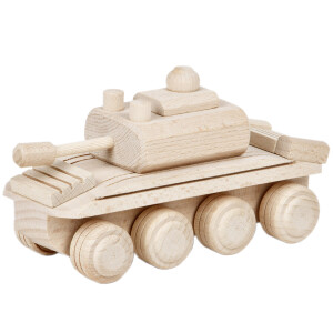 Holzpanzer, Kinderspielzeug, Panzer aus Holz,...