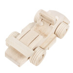 Holzauto, Sportwagen, Cabrio, Spielzeugauto, 21 × 9 × 9 cm