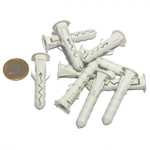 Spreizdübel 50 Stück 10 x 50 mm Kragendübel, Hohlraumdübel