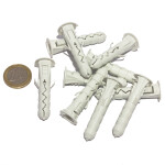 Spreizdübel 50 Stück 10 x 50 mm Kragendübel, Hohlraumdübel
