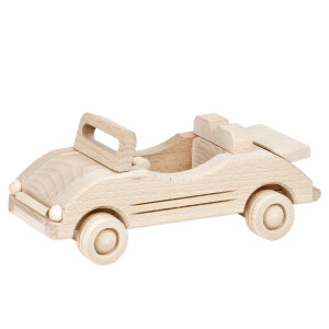 Holzauto, Sportwagen, Cabrio, Spielzeugauto,...