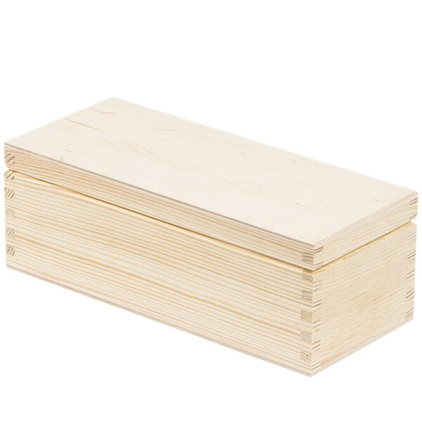 Schatulle 1,2 Liter Vollholz 23 x 10 x 8 cm