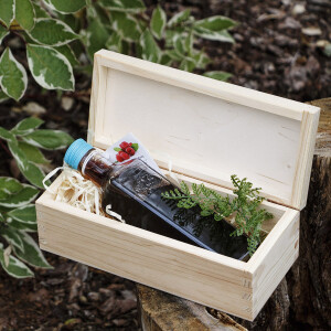 Schatulle 1,2 Liter Vollholz 23 x 10 x 8 cm