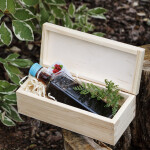 Schatulle 1,2 Liter Vollholz 23 x 10 x 8 cm