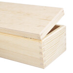 Schatulle 1,2 Liter Vollholz 23 x 10 x 8 cm