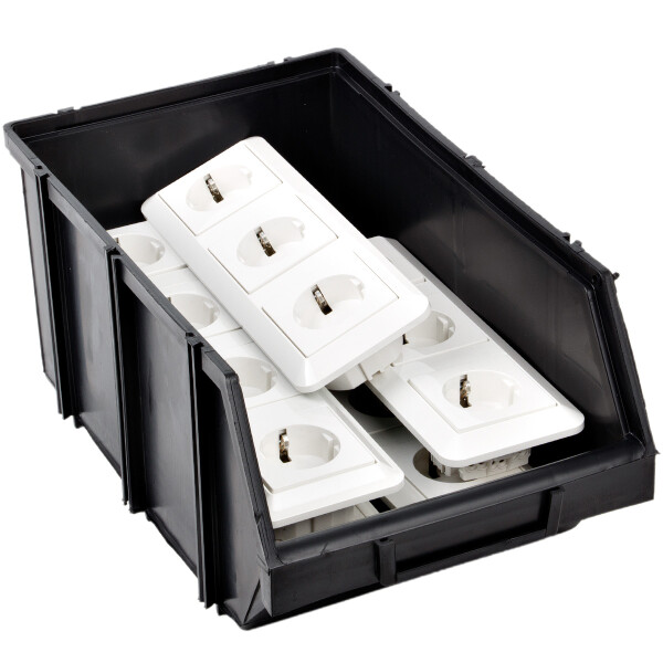 Größe 3 Warenlagerkiste 8,6 Liter modulare Box