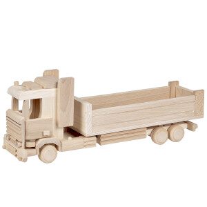 Spielzeugauto aus Holz Sandkasten LKW, Holzauto 48 x 12 x...