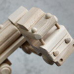 Tankwagen, Holz-Lkw-Spielzeugauto, Kinderspielzeug 29 × 7 × 10 cm