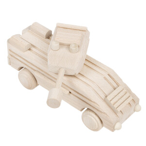 Panzerfahrzeug aus Holz, Spielzeugauto, Holzauto, 22 × 8 × 12 cm