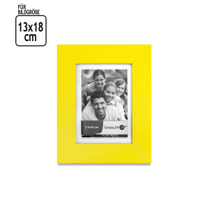 Fotorahmen 13 × 18 cm, gelber...