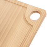 Schneidebrett Holz 45 x 30 cm Tranchierbrett rechteckig