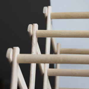 Weinregal aus Holz für 10 Weinflaschen, klappbar