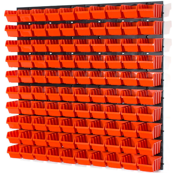 universelle Wandplatten für Stapelboxen 690 x 770 mm Wandregal Lagerregal Regalsystem Wandtafel