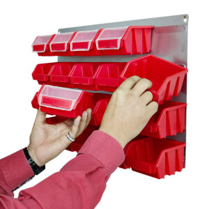 Kleinteilebox mit 0,6 Liter Fassungsvermögen aus Polypropylen
