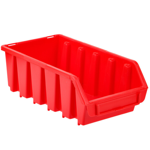 Stapelbehälter im Langformat Größe 2 Ergobox Rote Stapelbox