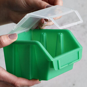 Sichtlagerbox mit Deckel 0,6 Liter