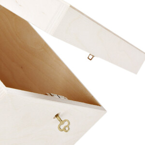 Spendenbox aus Holz für Geldgeschenke, 29 × 20 × 25 cm