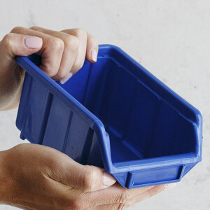 Sichtlagerkästen 1 Liter Wekstattkiste Blau