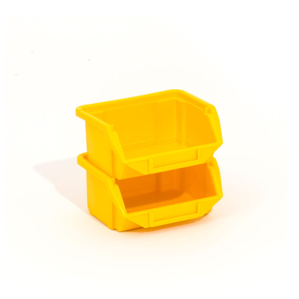 Werkstattbehälter für Schrauben und Kleinteile Gelb