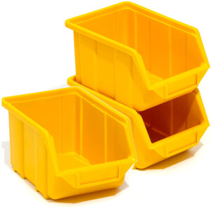 Regal- Materialflussbehälter 3,5 Liter Gelb