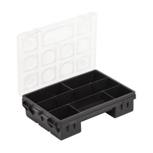 Schraubenmagazin DUO Magazin Kleinteilemagazin Klickverschluß Box Sortierkiste