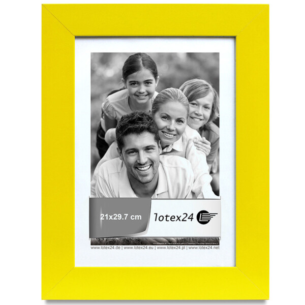 Holz-Bilderrahmen 21 × 30 cm, Rahmen Holz, Quer- und Hochformat