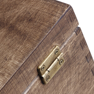 Wahlurne, Geldgeschenke Kiste aus Holz, 29 × 20 × 22 cm