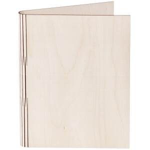 Holzmappe DIN A5, Ringbuch, Ordner aus Holz,...