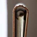 Holzmappe DIN A5, Ringbuch, Ordner aus Holz, 23 × 18 cm