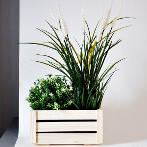 Aufbewahrungskiste, 3 Liter, Vollholzkiste 24,5 x...