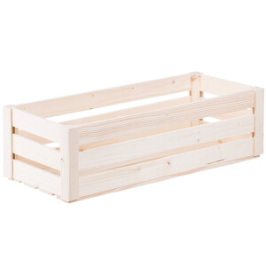 Regalkiste aus Holz, 6 Liter Holzbox,...