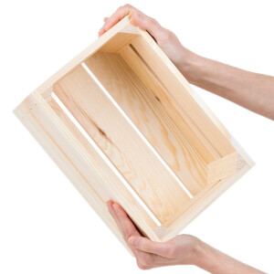 Holzkiste, 7-Liter-Weinkiste, neue Holzbox,...