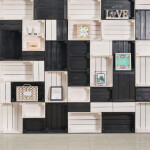 Große neue Obstkiste, 27,5 Liter, Holzstiege 46 × 32 × 23 cm