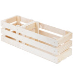 Kleines Wandregal aus Holzkisten, Badregal, 36 × 38 × 12 cm