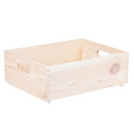 Holzkiste 13 Liter Haushaltskiste 40 × 30 × 14 cm Box