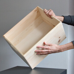 Werkstattkiste, 21 Liter, aus Holz,...