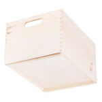 Werkstattkiste, 21 Liter, aus Holz, 40 × 30 × 24 cm