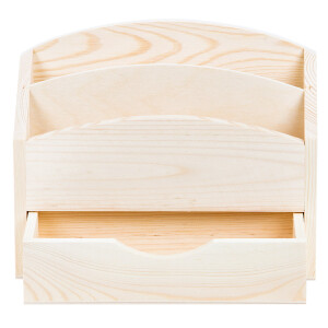 Holz-Schreibtischbutler...