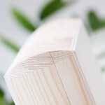 Quadratische Holzschatulle 20 x 20 x 6 cm, Geschenkschachtel