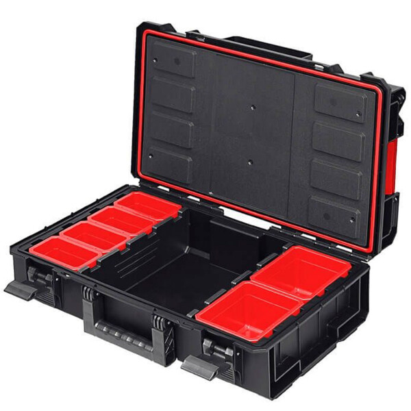 Koffer 16,5 Liter PROFI Werkstatttasche QS ONE 200 mit Kleinteilemagazin