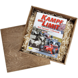 Aufbewahrungskiste Holz 8,7 Liter Holzschachtel Buchkiste Sammelbox Eiche Dunkel